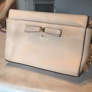 Authentic Blush Pink Kate Spade crossbody purse